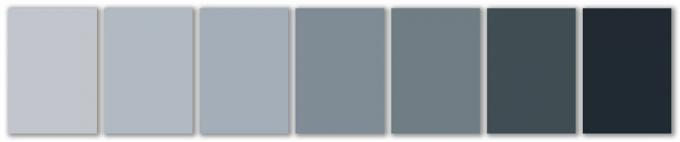 graue Farbfelder, Lesen Sie dies, bevor Sie eine Farbe auswählen, Sep/Okt 2020