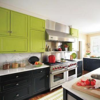 مجموعات ألوان المطبخ المتبل