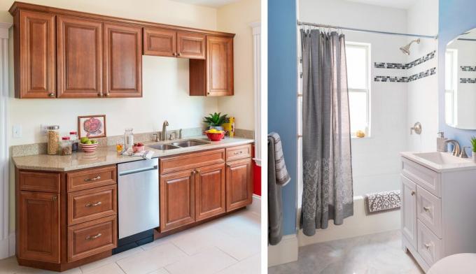 Musim gugur 2021, Dorchester mengungkapkan, dapur dan kamar mandi lantai 1