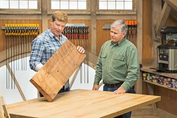 回収された木材でエンドグレインまな板を作る方法