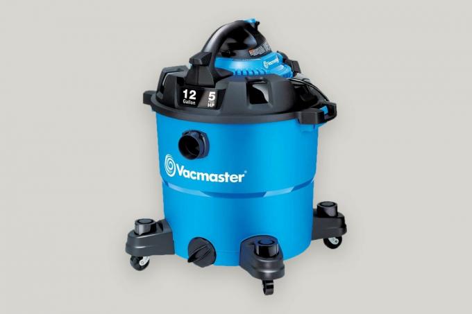 Vacmaster VBV1210, 12-Gallon 5 Peak HP Wet/Dry Shop Vacuum 