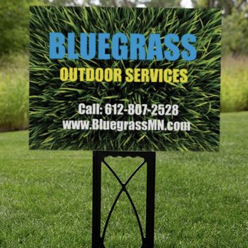 Logo Bluegrass Outdoor Services LLC