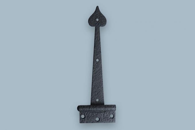 Cerniera per porta in ferro forgiato grezzo con design a cuore; $ 18,89- $ 39,99 Casa dell'hardware antico
