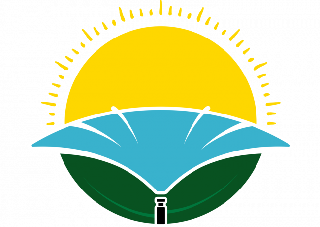 Logotipo dos aspersores de gramado Evermist