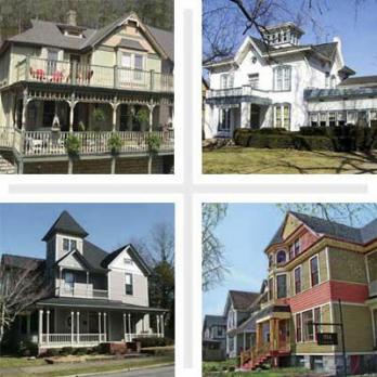Лучшие кварталы старых домов 2009 года: дома викторианской эпохи