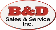 B & D értékesítési és szolgáltatási logó