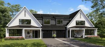В этом Old House® анонсируется проект «Дом-идея 2021 года» - два модельных дома для карманного района коттеджей в Норуолке, штат Коннектикут