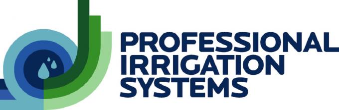 プロフェッショナル灌漑システムのロゴ