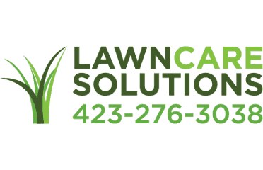 Logotipo de soluciones para el cuidado del césped