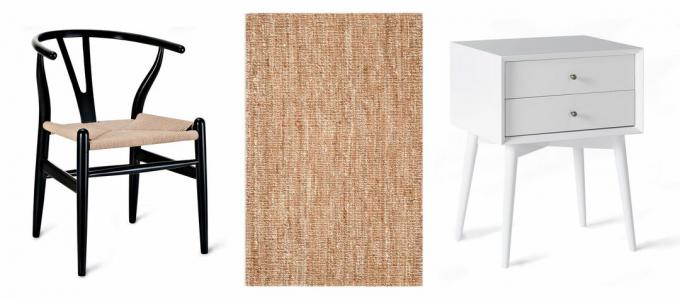 Jaro 2021, Otázky a odpovědi designéra, židle, koberec, noční stolek