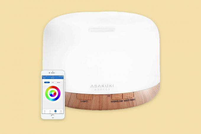 ASAKUKI Smart Wi-Fi Essential Oil Diffuser Äitienpäivä 2020
