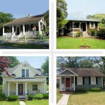 Best Old House Neighborhoods 2012: กระท่อมและบังกะโล