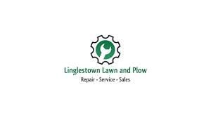Linglestown zāliena un arkla logotips