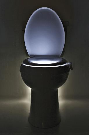 Osvijetljeno WC sjedalo.