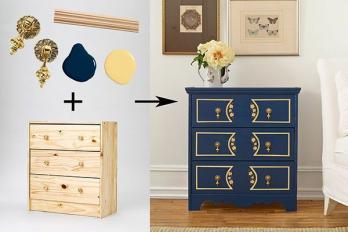 IKEA dressoir: één stuk, vijf manieren