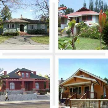 Los mejores barrios de casas antiguas 2009: cabañas y bungalows